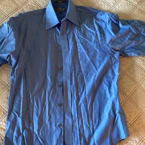Dress shirt blue